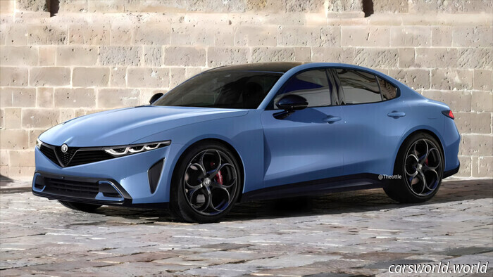 ¿Qué Pasaría Si Alfa Romeo Renovara El Giulia Actual? | Carscoops